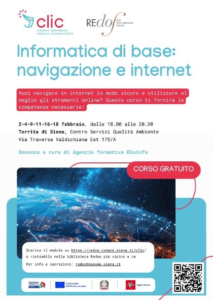 Corso informatica di base: navigazione e internet