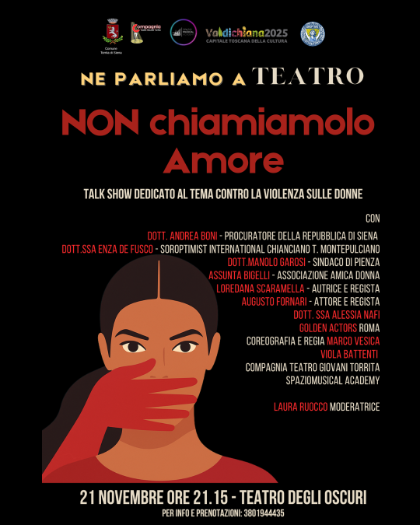 Ne parliamo a teatro - non chiamiamolo amore