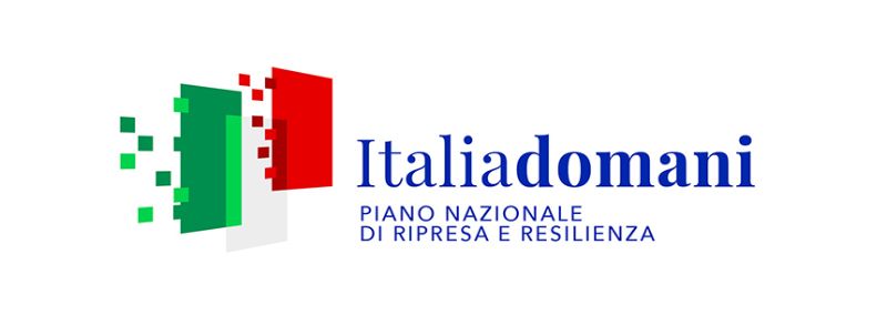 Logo ufficiale di Italia Domani